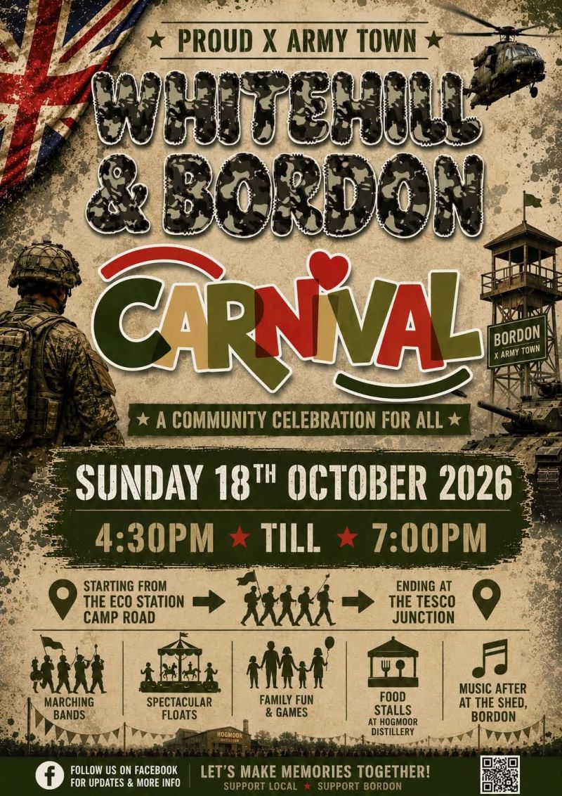 Whitehill and Bordon Carnival 2026
