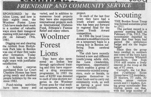 9 Years of Woolmer Forest Lions