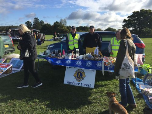 car boot stall