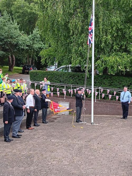 flag raising 2024