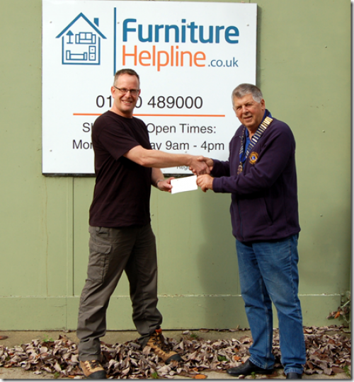 furniture helpline cheque